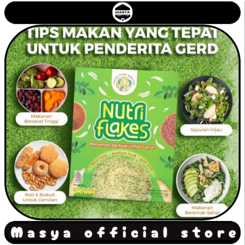 

Nutriflakes Sereal Umbi Garut Original Nutri Flakes Membantu Masalah Lambung