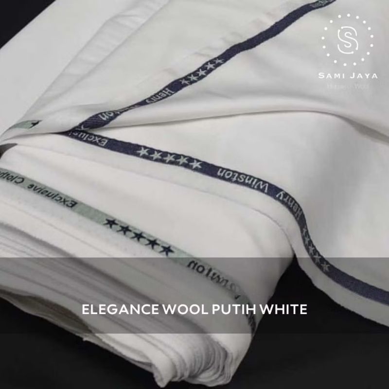 Kain Bahan Jas & Celana Wedding ELEGANCE Wool Henry Winston