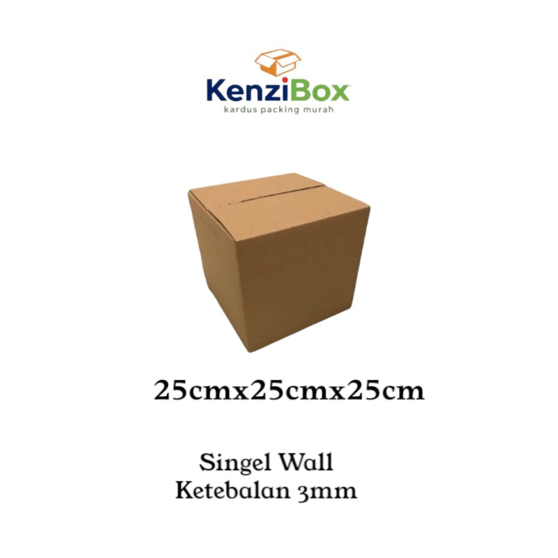 

kardus/karton/box UK. 25x25x25 cm single wall