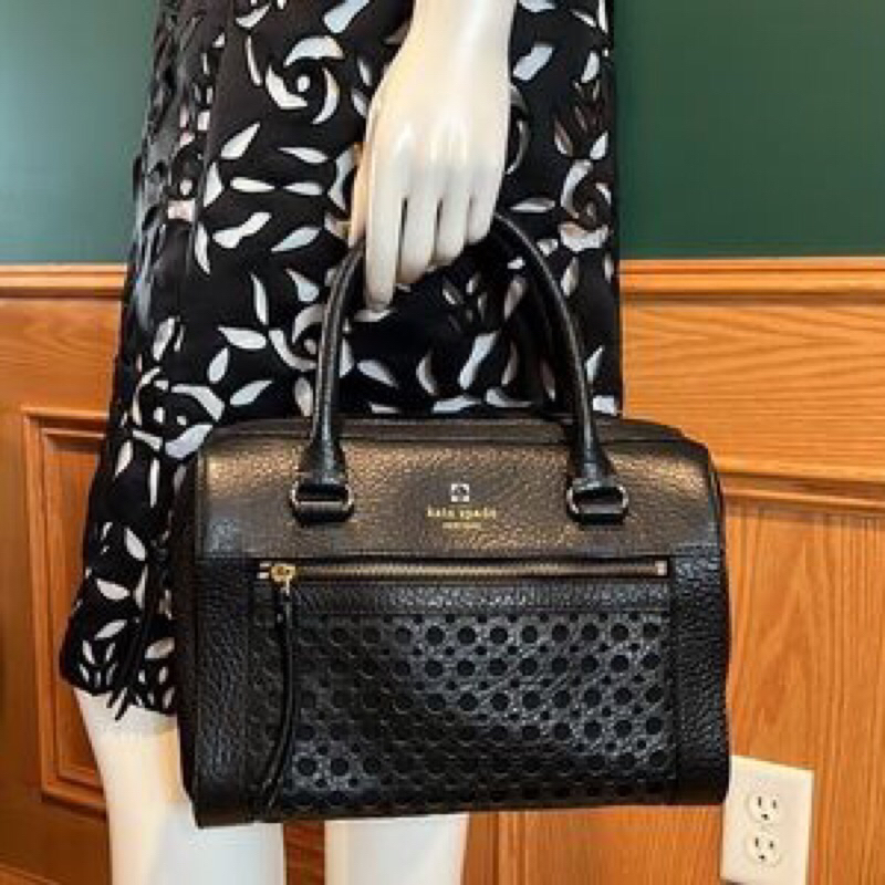Preloved Tas Kate Spade New York Perry Lane Delaney Satchel Black