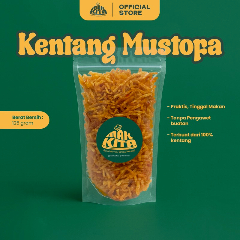 

Makkita - Kentang Mustofa 125gr