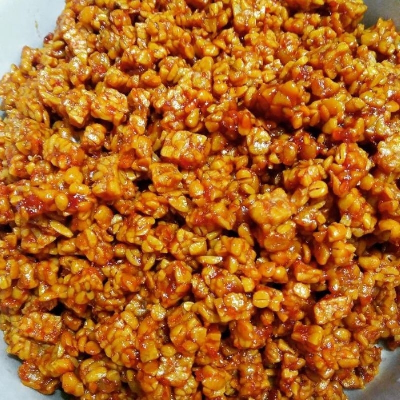 

tempe orek kering mix kacang
