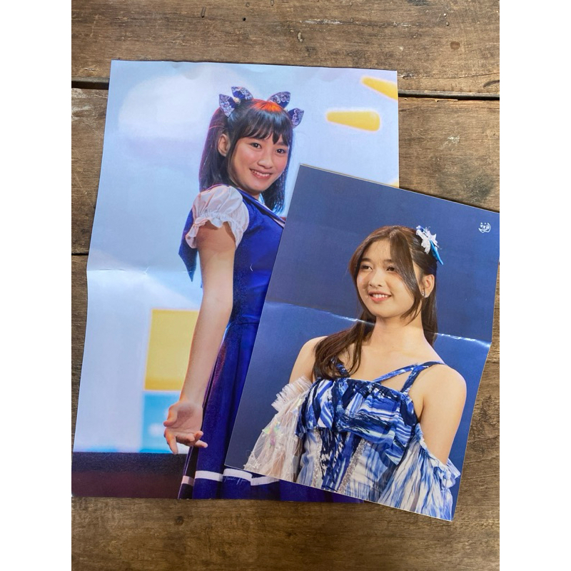 Poster Shasa dan Stiker Oniel JKT48