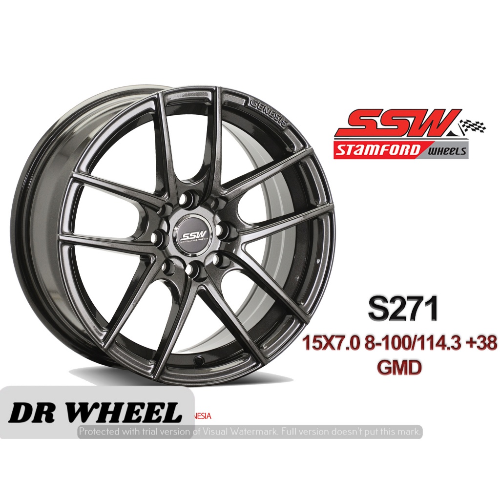 Velg mobil ssw murah ring 15 lebar 7