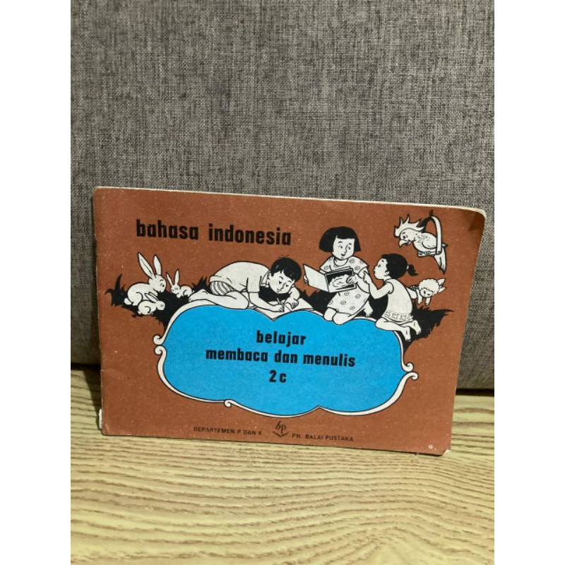 buku bahasa Indonesia - belajar membaca dan menulis 2C