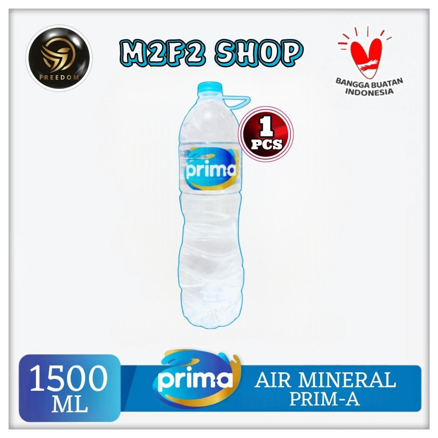 

Air Mineral Prima Botol Besar Plastik Pet - 1500 ml (Kemasan Satuan)