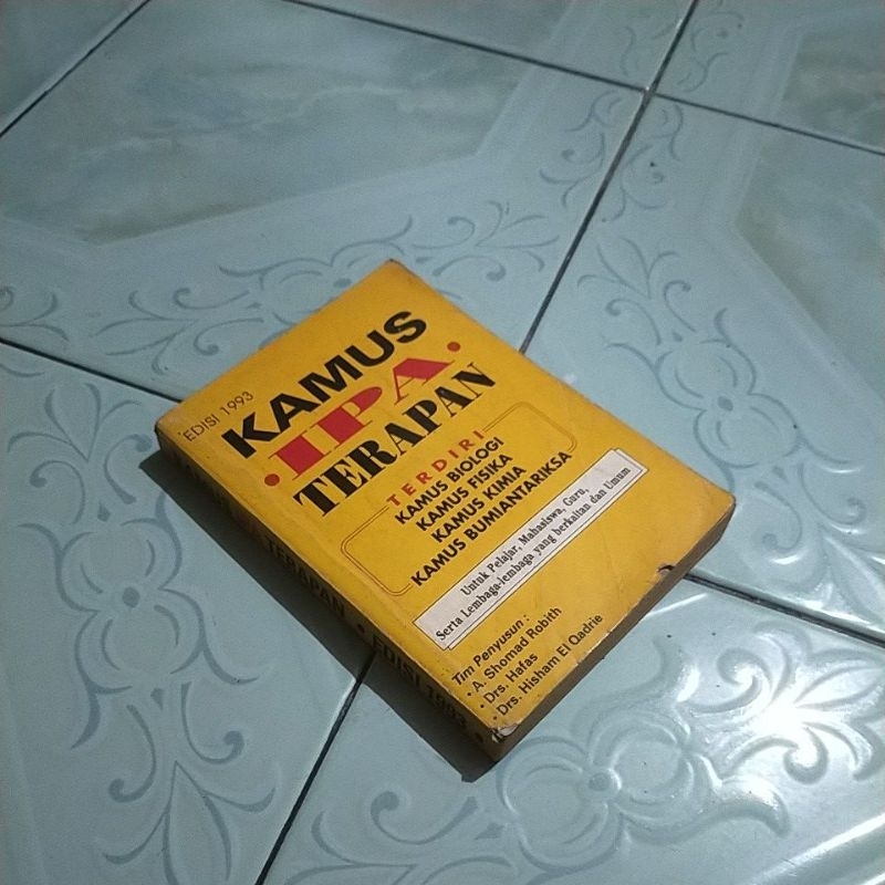 buku KAMUS IPA TERAPAN