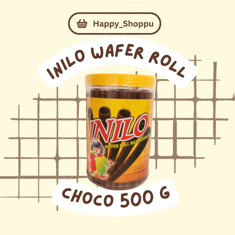 

Inilo Wafer Roll Choco 500gr