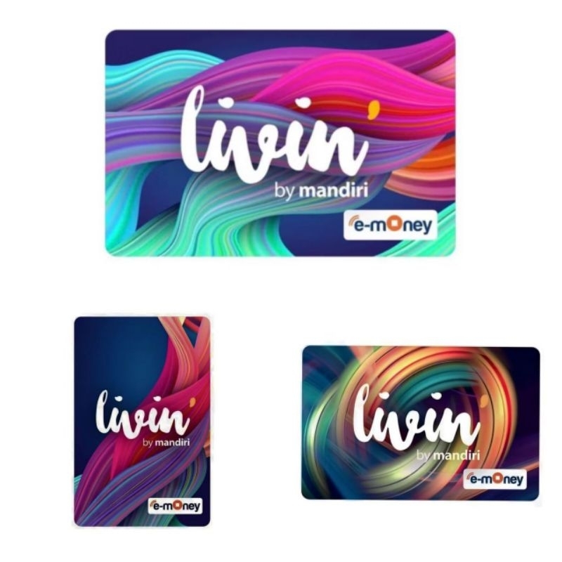 Kartu eMoney Original Bank / Kartu eMoney Livin / Kartu Livin / Indomaret Card / eMoney Mandiri