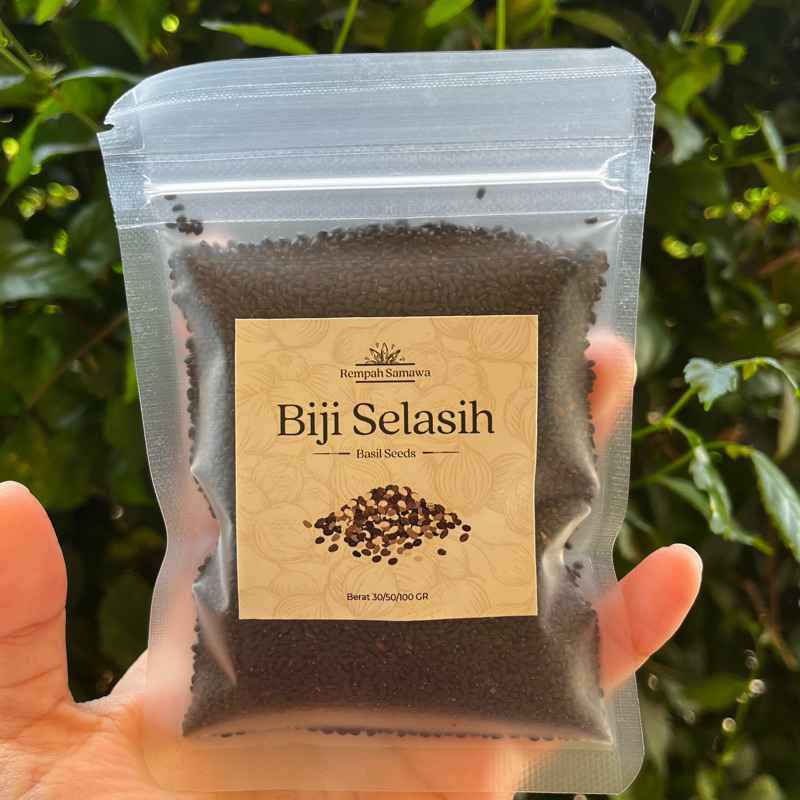 

Biji Selasih 50 Gram - Kemasan Ekonomis