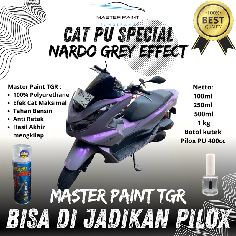 (BISA DI JADIKAN PILOX) CAT PU NARDO GREY EFFECT | CAT NARDO GREY EFFECT | CAT NARDO GREY EFFECT PUR