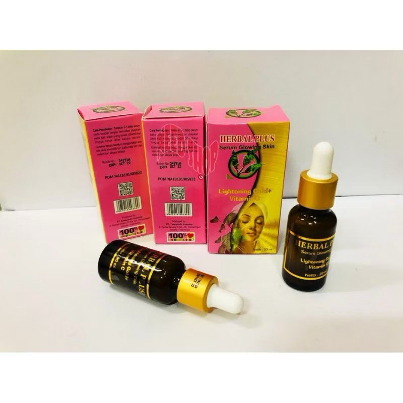 Bm_ HERBAL PLUS serum glowing skin