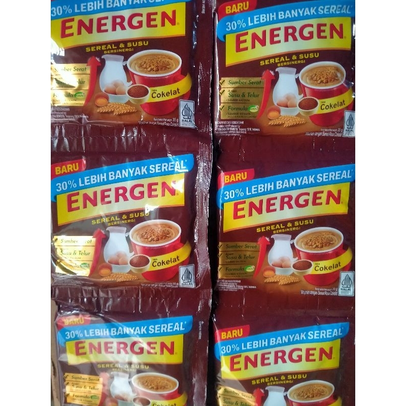 

ENERGEN SEREAL 35GRAM ISI 10 SACHET