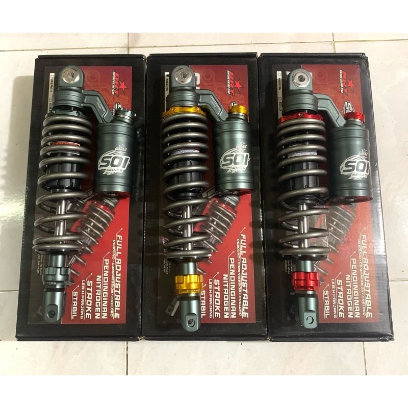 SHOCK BELAKANG MATIC ORIGINAL BRT SOI BEAT VARIO 320mm 330mm