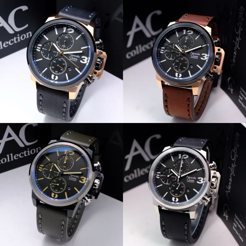 Jam Tangan Pria Alexandre Christie 6280 AC6280 AC 6280MC (ORIGINAL)