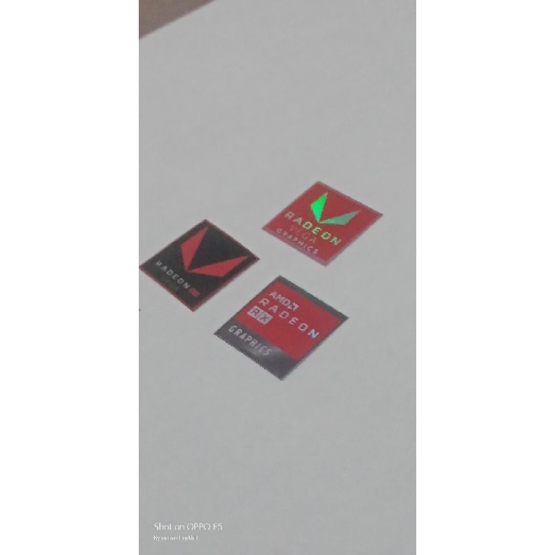 

stiker amd radeon rx vega all series hologram 2025