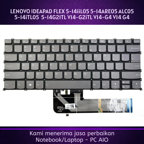 LENOVO IDEAPAD FLEX 5-14iiL05 5-14ARE05 ALC05 5-14iTL05  5-14G21TL V14-G2iTL V14-G4 V14 G4 Keyboard