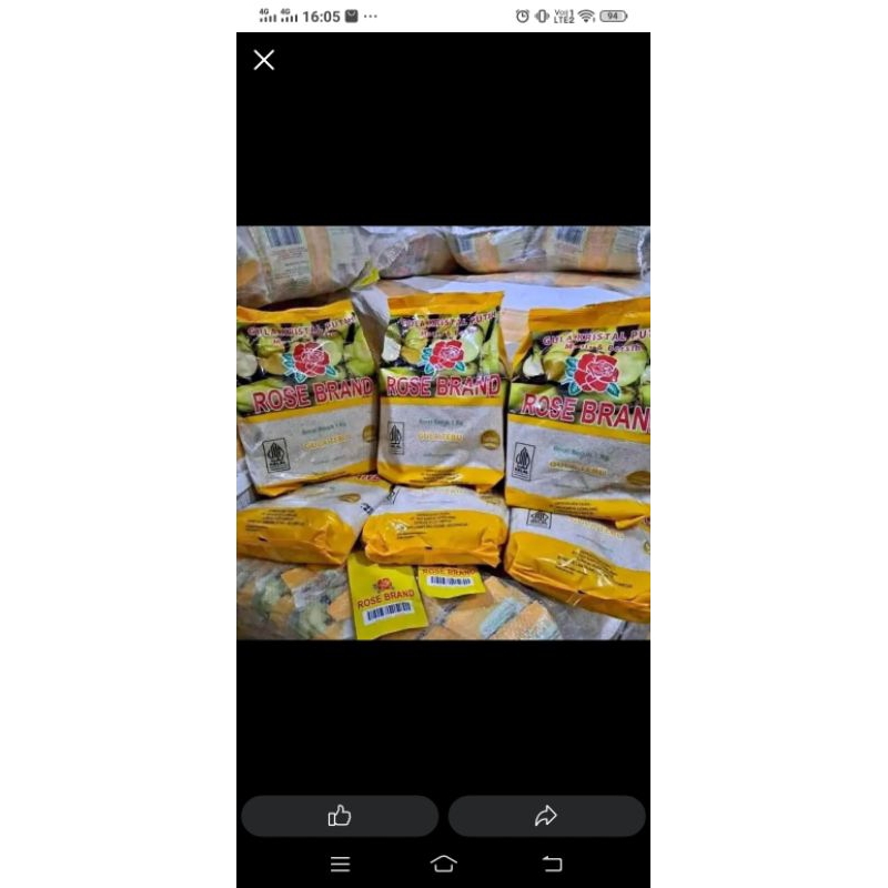 

Gula Rosebrand 1kg