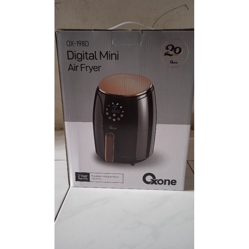 digital air fryer merk oxone
