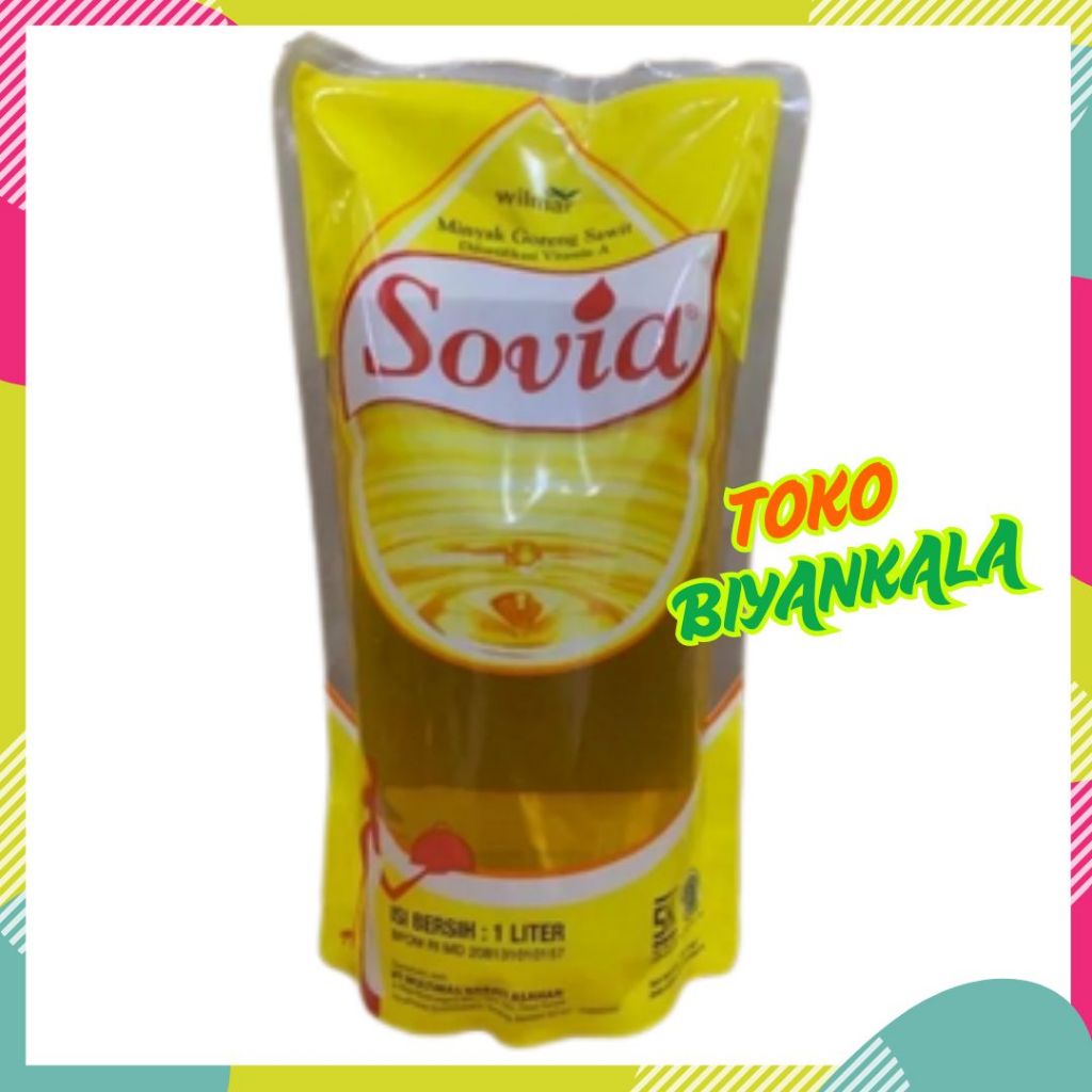 

1 LITER MINYAK GORENG SOVIA