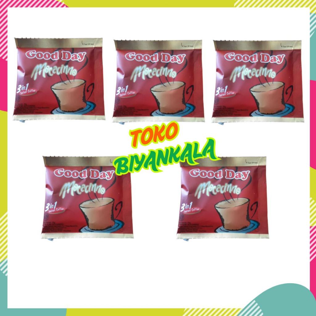 

GOOD DAY MOCCACINNO ISI 5 SACHET