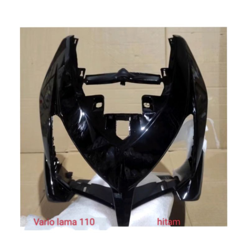 panel tameng depan Vario 110 karbu hitam