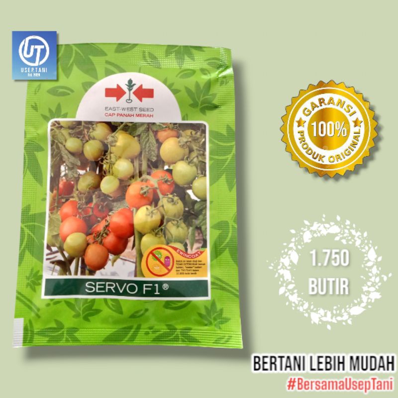 

BENIH TOMAT F1 SERVO KEMASAN 1750 BUTIR CAP PANAH MERAH