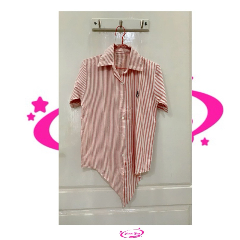 Preloved Atasan Kemeja Hush Puppies Pink