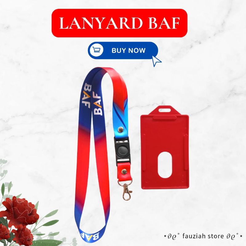 

READY! TALI ID CARD BAF TERBARU / LANYARD BAF TERBARU TERMURAH!!!