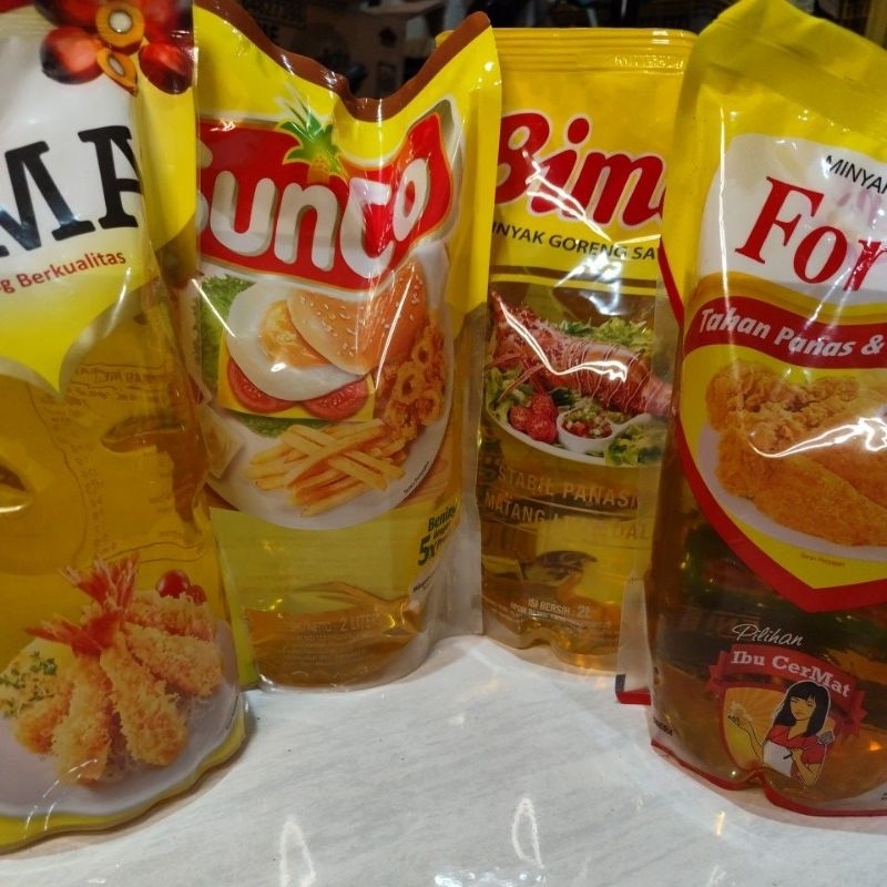 

Minyak goreng 2 liter isi 5 pcs/dos (Jatim)