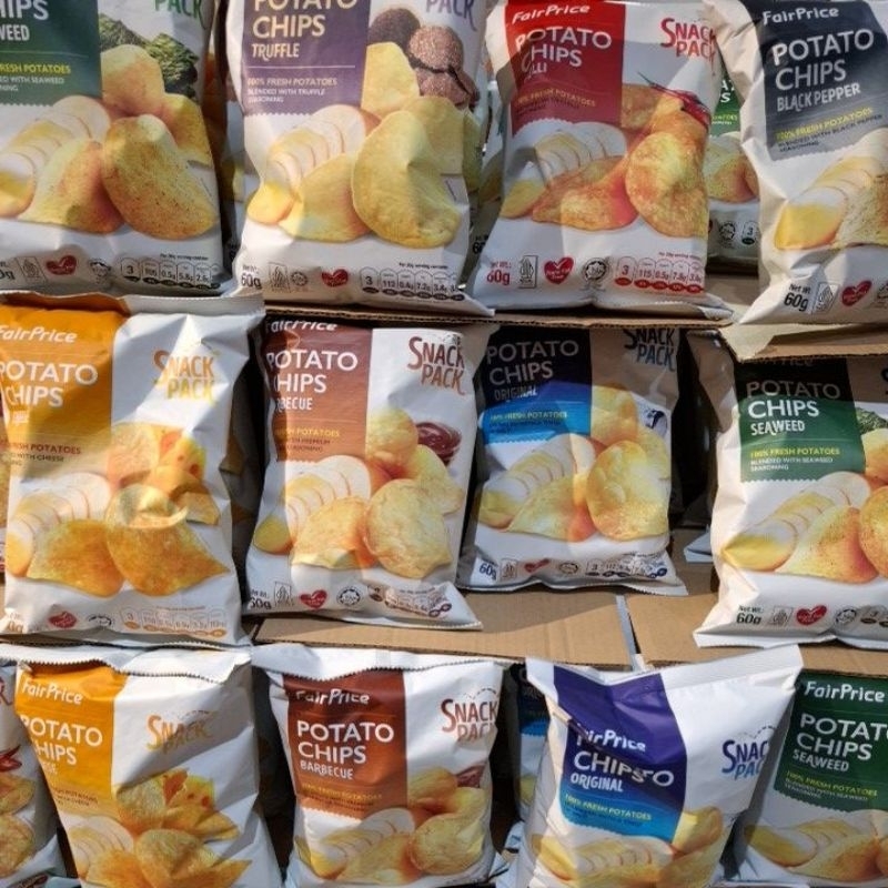 

Fairprice Potato Chips all variants 60gr