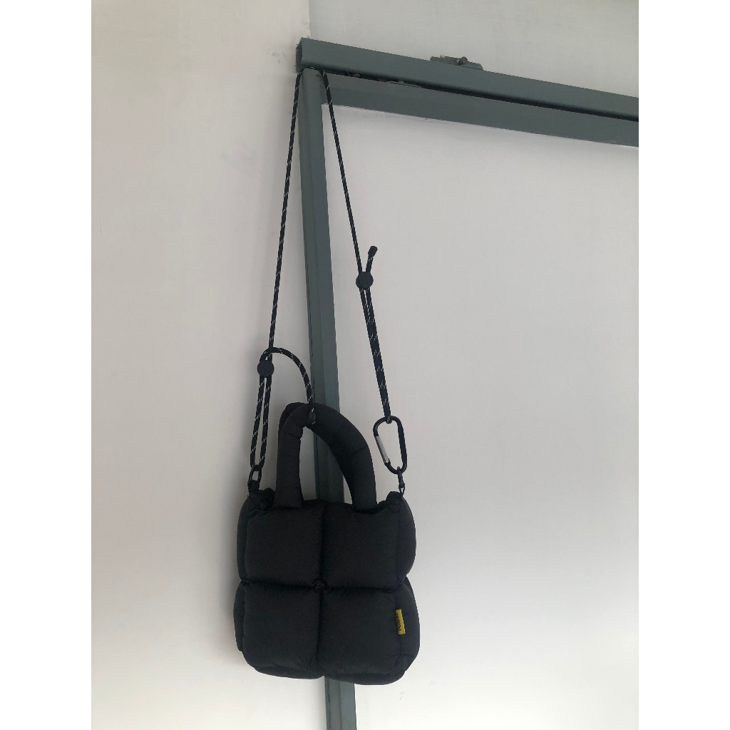 Vearst Puffer Shoulder Bag Duster Black