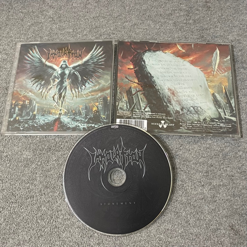 CD IMMOLATION - Atonement