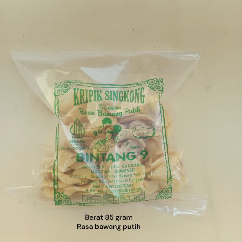 

Keripik Singkong Madura Rasa Original 85 Gram