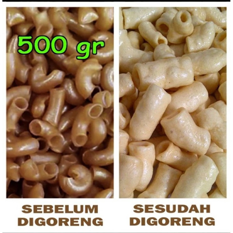 

kerupuk makaroni mekar macaroni makroni free bable