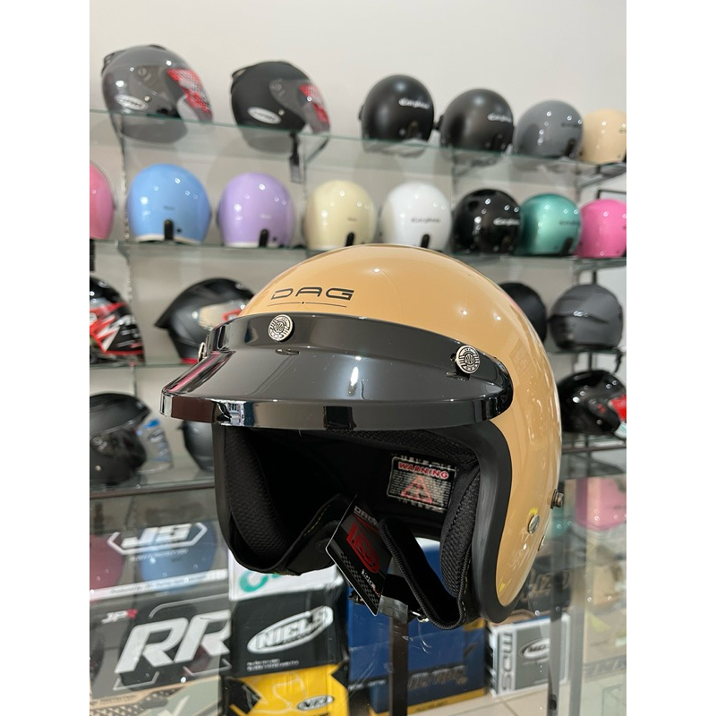 HELM BOGO DAG NEW ORIGINAL SNI (TAMBAH KACA)