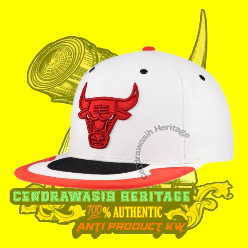 Mitchell And Ness Chicago Bulls Day 4 Snapback Hat 100% Authentic