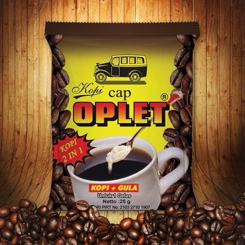 

KOPI OPLET + GULA 20 x 25g