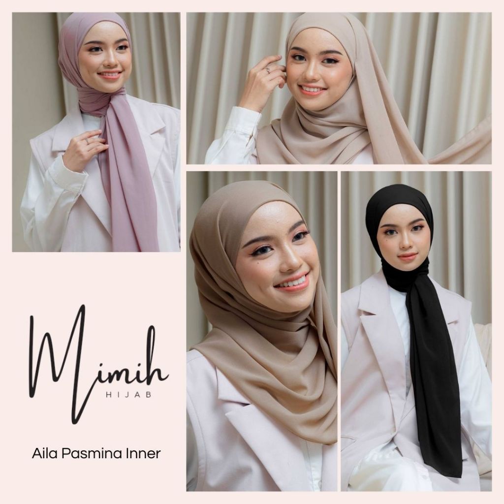 MIMIH HIJAB "Aila Pashmina Inner"