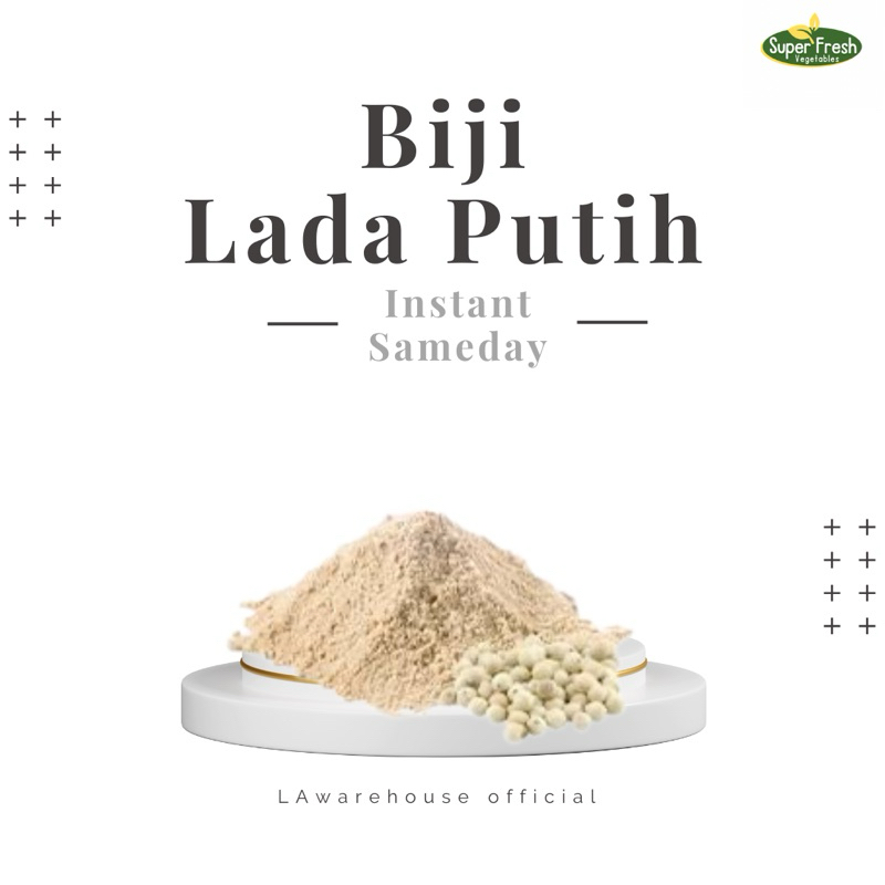 

Biji Lada Bulat Putih