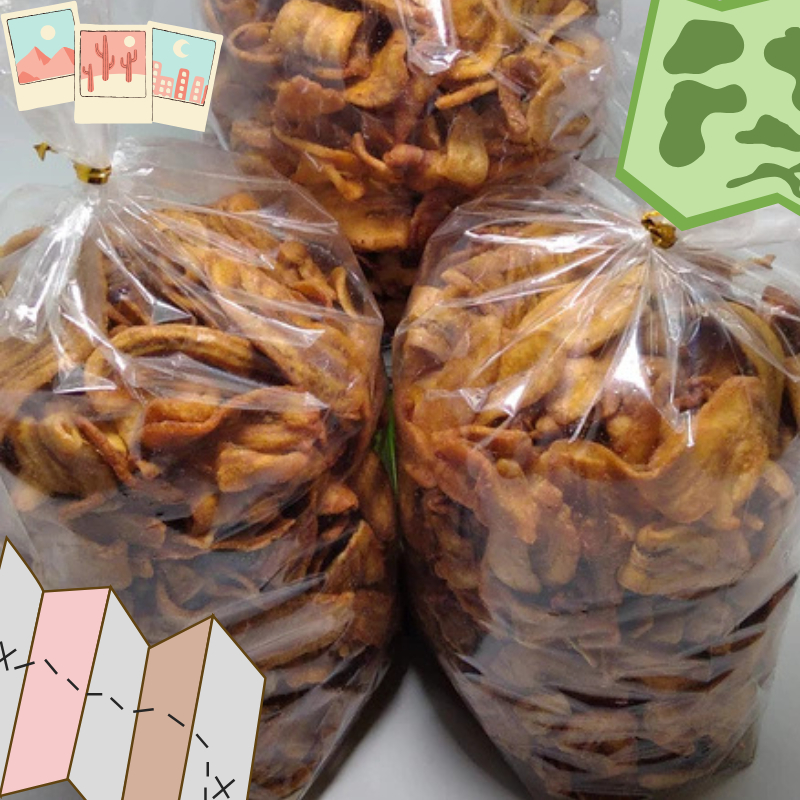

KRIPIK SELAI PISANG KERING SELAI PISANG KEPOK GURIH bonus +bablewrap