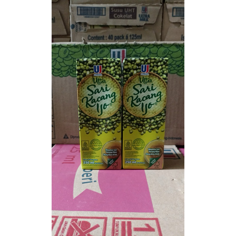 

Ultra Sari Kacang Ijo 250ml karton