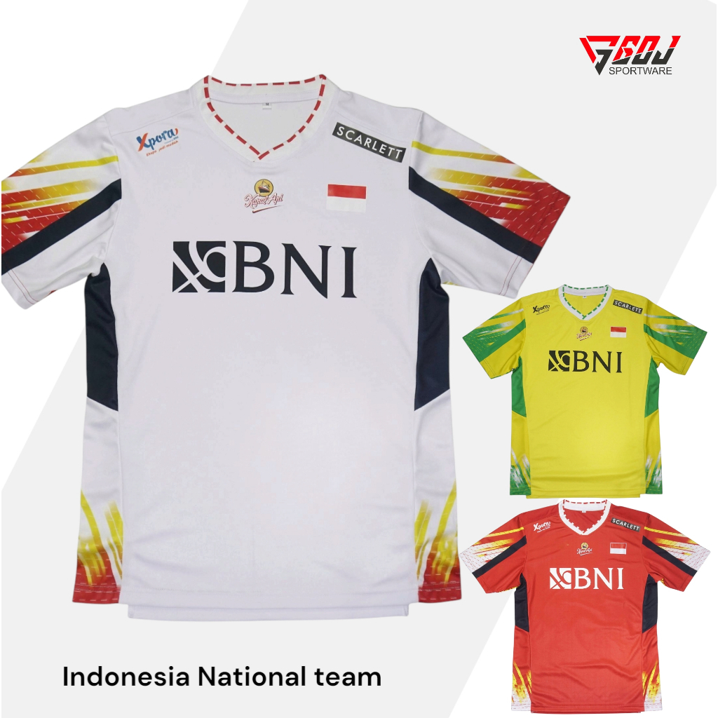 Jersey Badminton tomas uber Timnas Indonesia