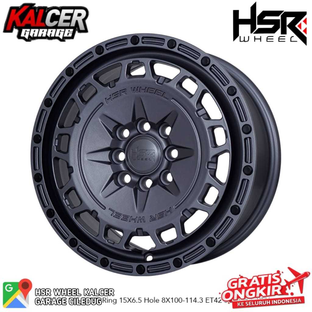 VELG HSR TERBARU R15  HSR ARFAK UNTUK MOBIL AVANZA, JAZZ, FREED