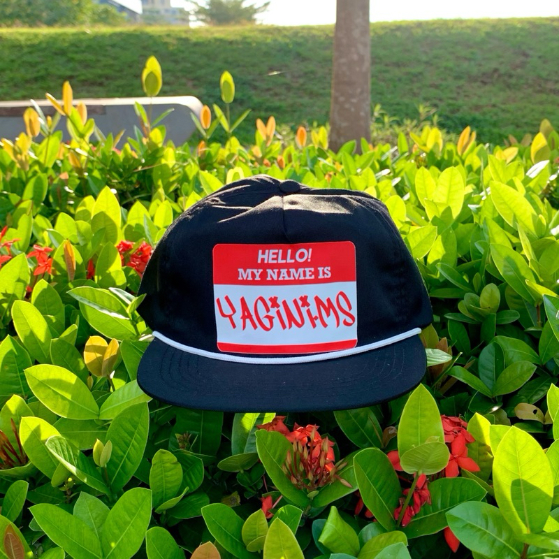 ROPE HAT “GRAFFITI SIGN” | YAGINI.MS