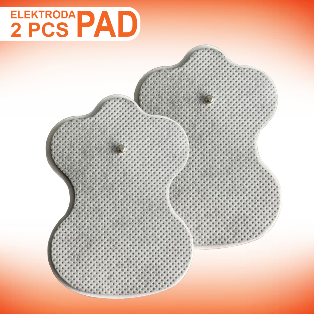 Elektroda PAD TENS EMS 5*6,7 cm Type Kancing 3.5 mm