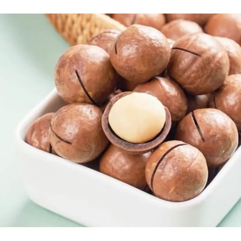 

Macadamia 250gr, 500gr, 1000gr Rasa butter | Kacang Ngeselin | Kacang diet Kacang Macadamia
