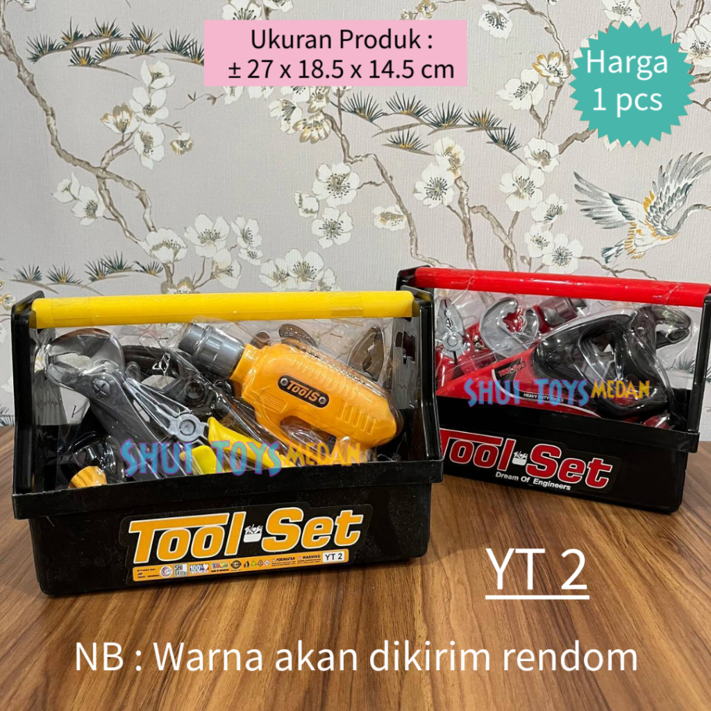 Mainan Set Alat Perkakas/ Tool Set Box