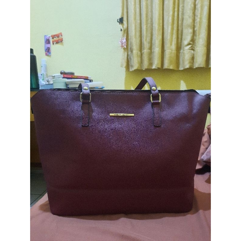 Totebag McLanee maroon totebag korea