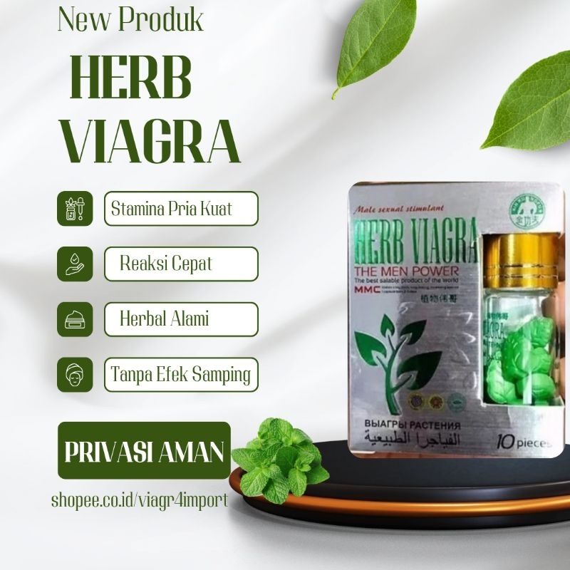VIAGRAA HERB ASLI ORIGINAL IMPORT OBAT STAMINA PRIA KUAT BERGARANSI